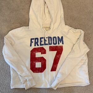 “67” Denim & Supply Ralph Lauren Cream Hoodie